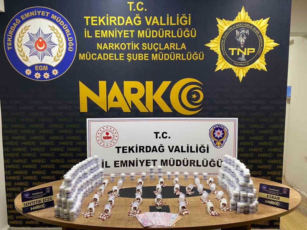 Tekirdağ'da gerçekleştirilen narkotik operasyonlarında 11 ilçede 203 kişi gözaltına alındı.