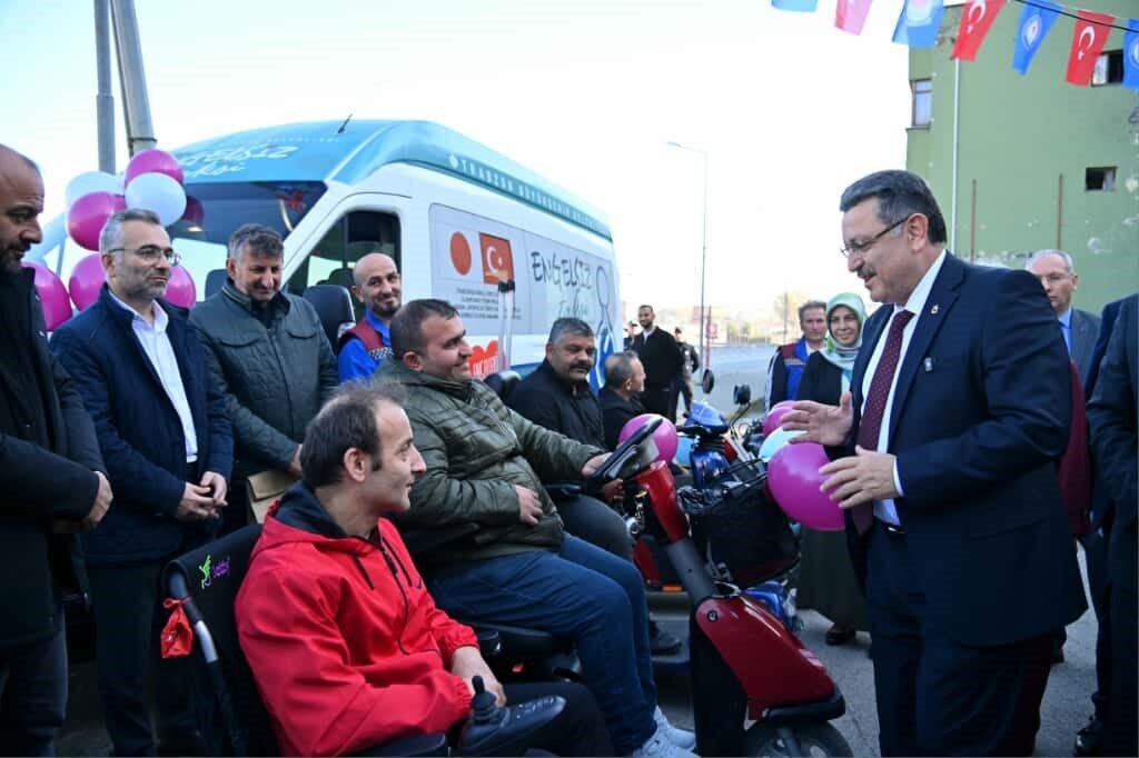 Trabzon Büyükşehir Belediyesi, engelli bireylere yönelik Engelsiz Taksi sayısını 2'ye