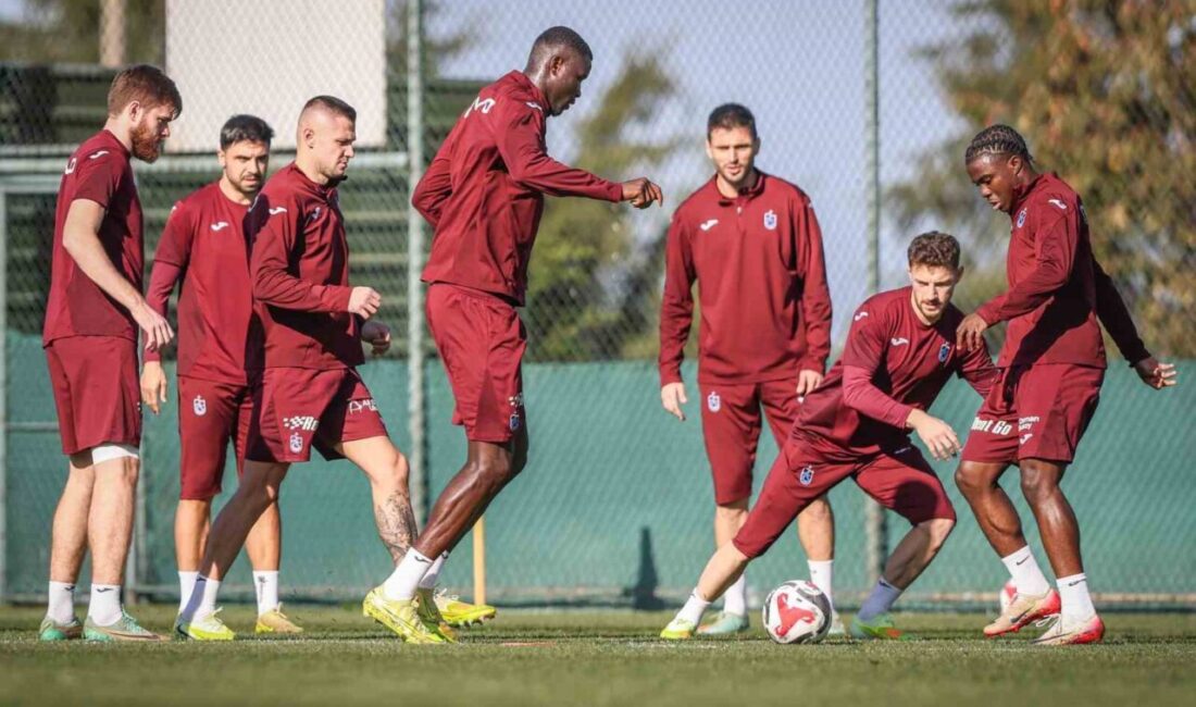 Trabzonspor, 13. haftada RAMS Başakşehir ile oynayacağı maç için İstanbul’a