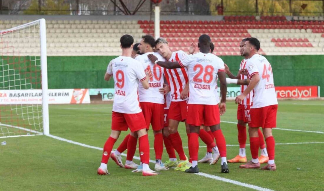 Trendyol 1. Lig 14. haftasında Boluspor, Amed Sportif Faaliyetler'i 4-1