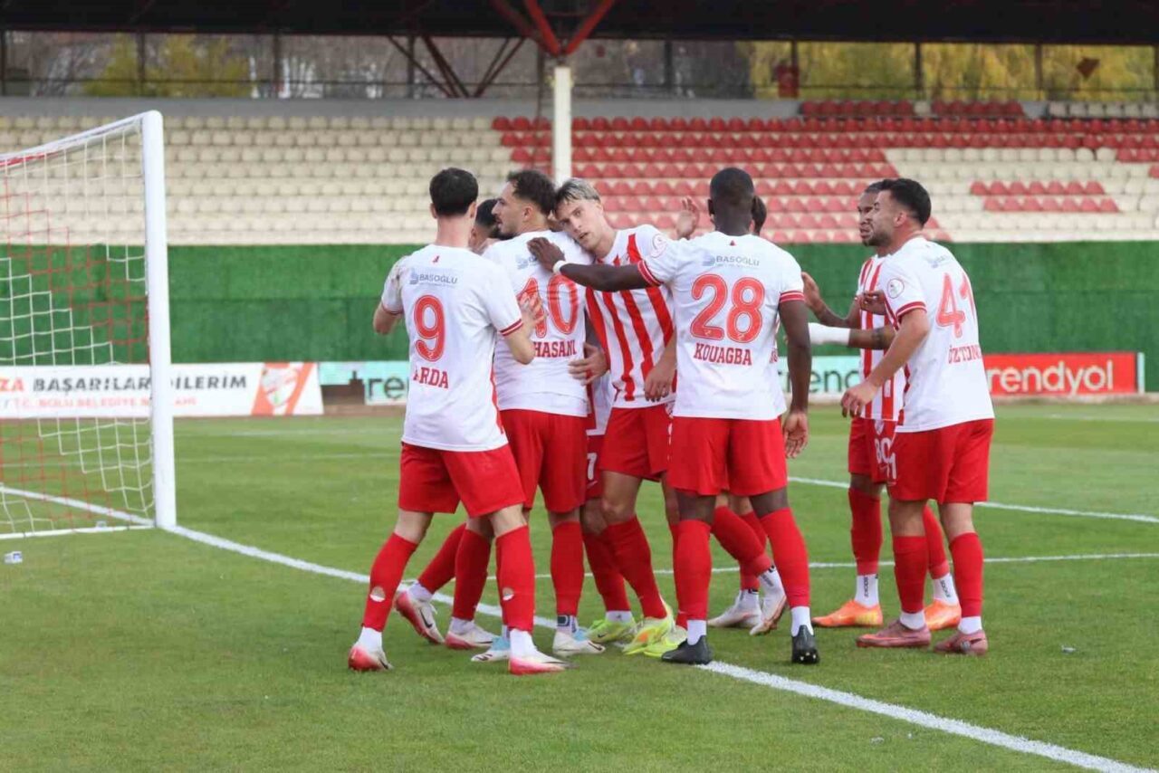 Boluspor, Amed Sportif Faaliyetler’i 4-1 Yenerek Rahat Bir Galibiyet Aldı