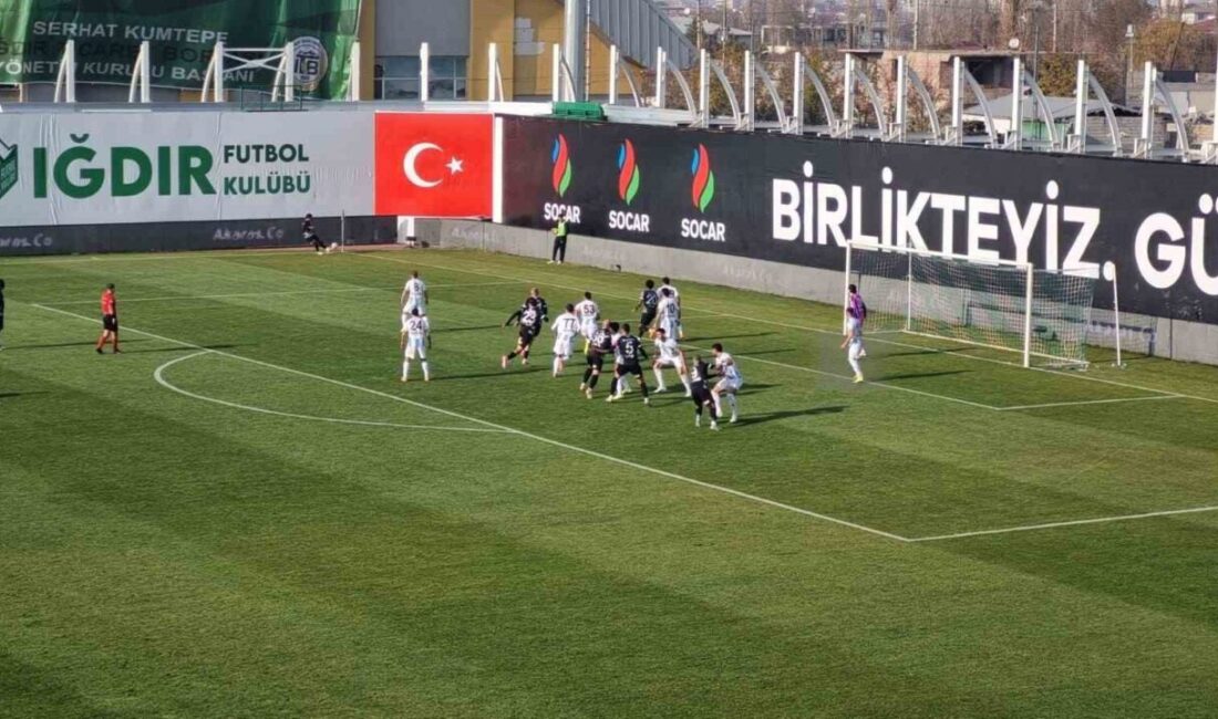 Iğdır FK, Erzurumspor FK’yi 2-1’lik skorla geçerek önemli bir galibiyet elde etti. Iğdır FK, Trendyol 1. Lig 2025-2026 sezonunun 14. haftasında Erzurumspor