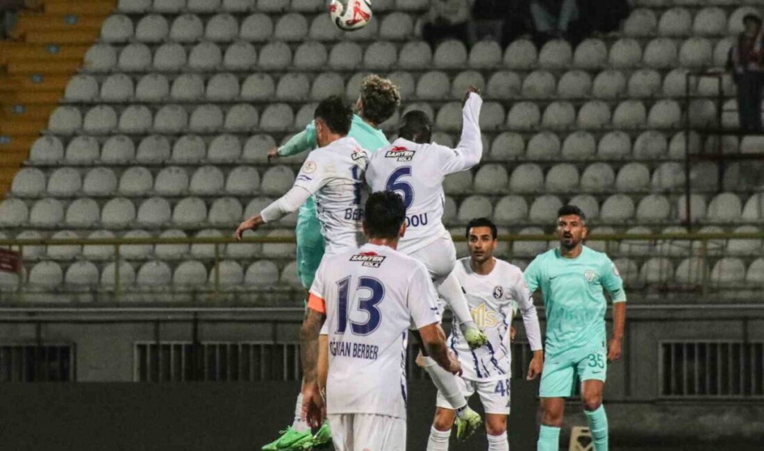 Trendyol 1. Lig'de Serikspor, Bolu Atatürk Stadyumu'nda Sarıyer'i 3-0 mağlup