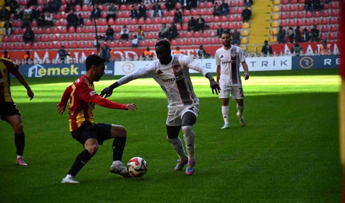 Trendyol Süper Lig 13. haftasında Kayserispor, Gaziantep FK ile karşılaştı.