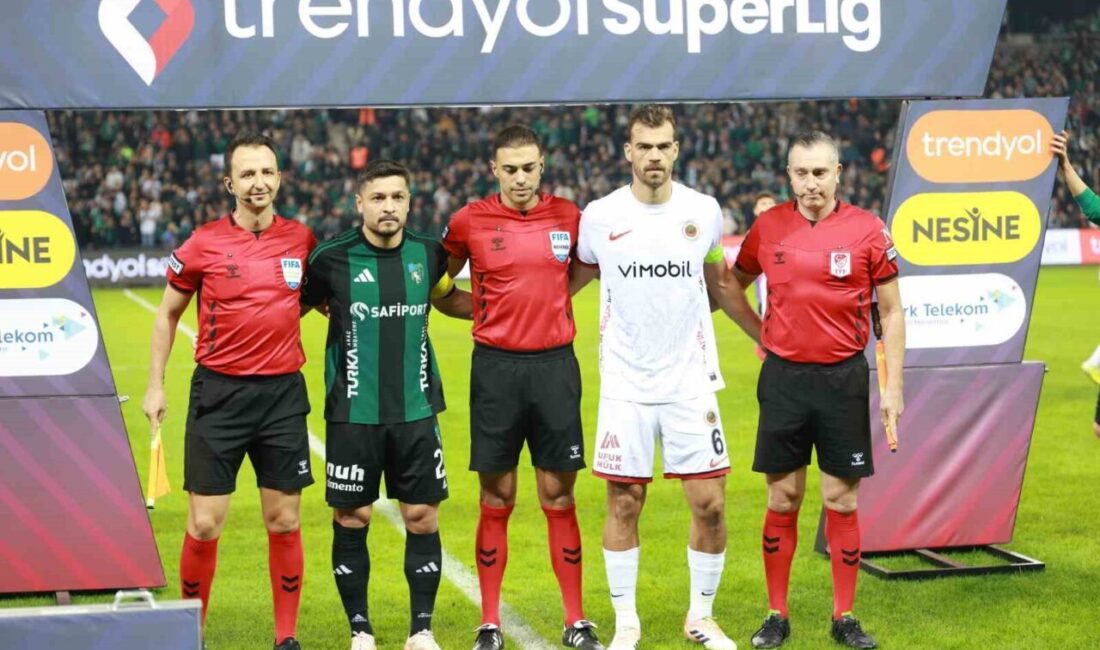 Trendyol Süper Lig 14. haftasında Kocaelispor, kendi sahasında Gençlerbirliği ile