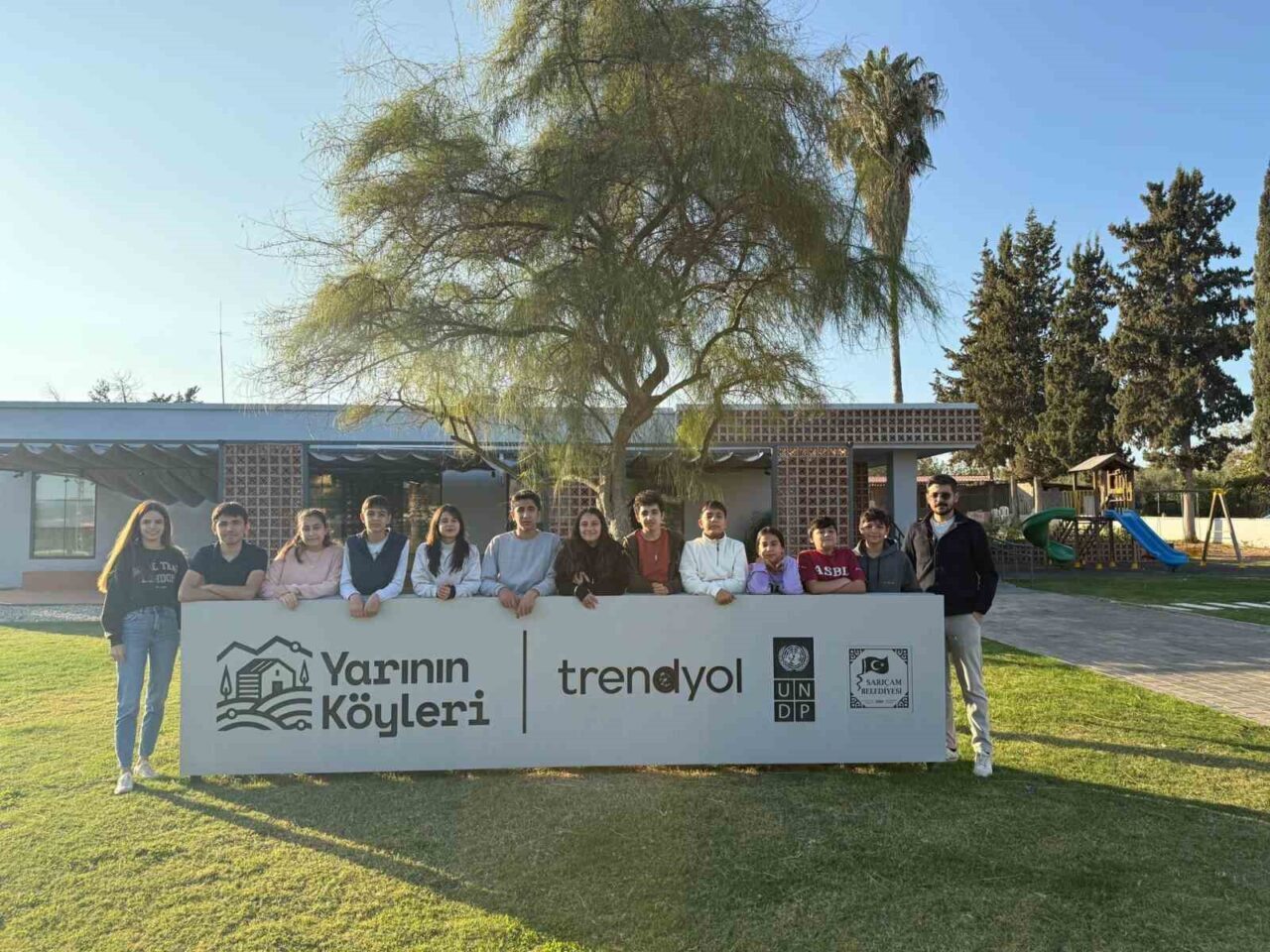 Trendyol ve UNDP'nin "Yarının Köyleri" projesi kapsamında Adana'nın Kürkçüler köyünde