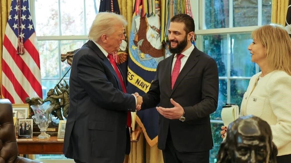 ABD Başkanı Donald Trump, Beyaz Saray'da Suriye'nin lideri Ahmed eş-Şara
