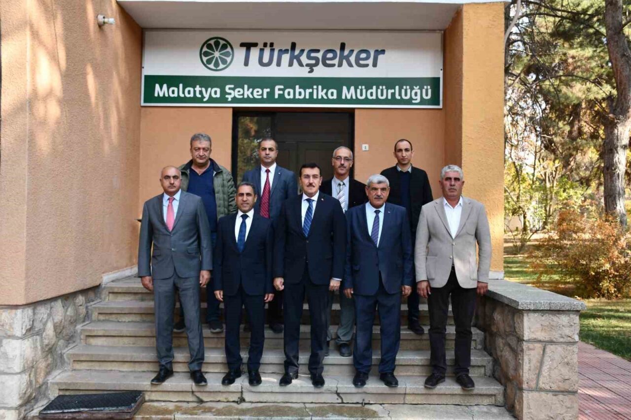 Bülent Tüfenkci, Malatya Şeker Fabrikası Ziyaretinde Üretim Süreçlerini Değerlendirdi