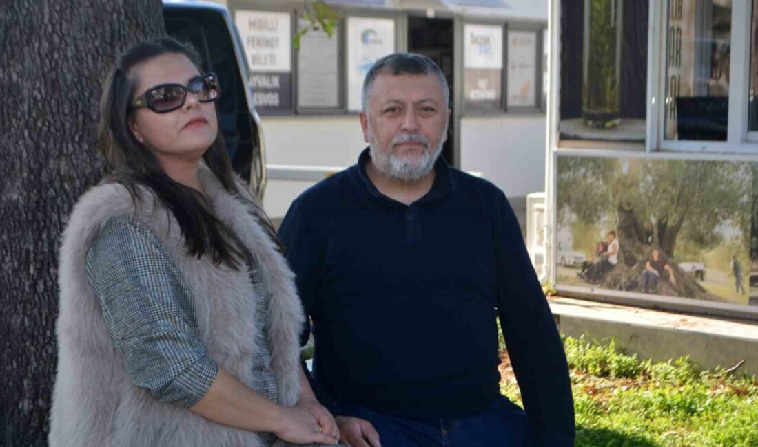 Ayvalık'tan Midilli'ye tatil amacıyla giden Emin Yoldaş ve eşi Sema