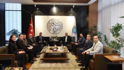 Kayseri Ticaret Odası, Çek Cumhuriyeti Büyükelçisi Petr Stepanek'i ağırladı. KTO