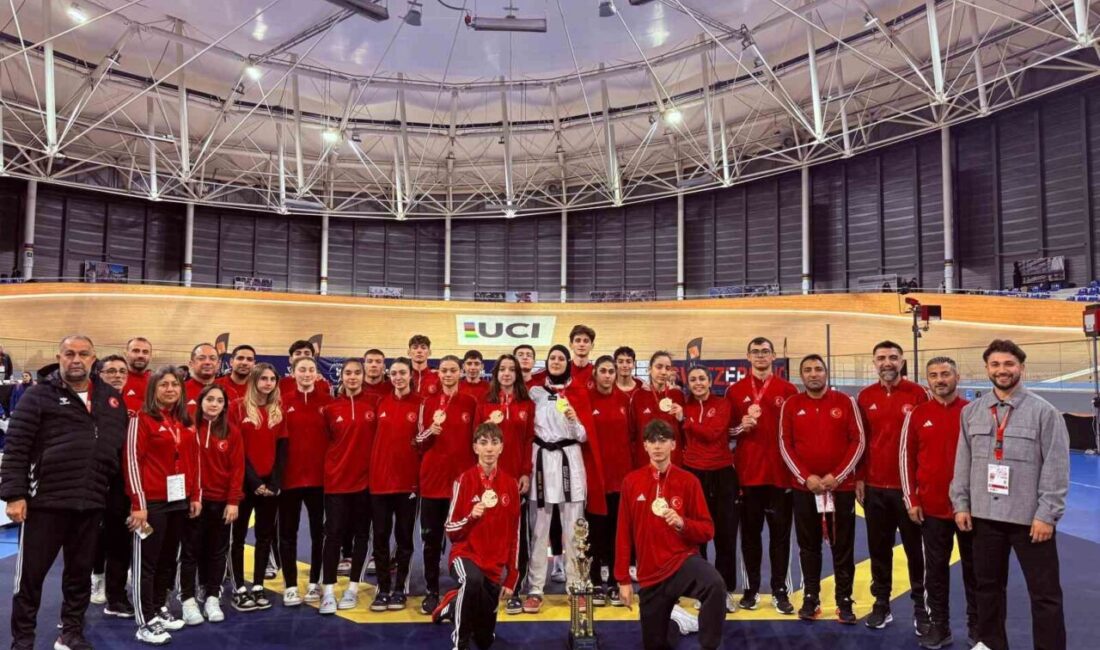 Türkiye, İsviçre'deki Avrupa Gençler Taekwondo Şampiyonası'nda 1 altın, 6 bronz