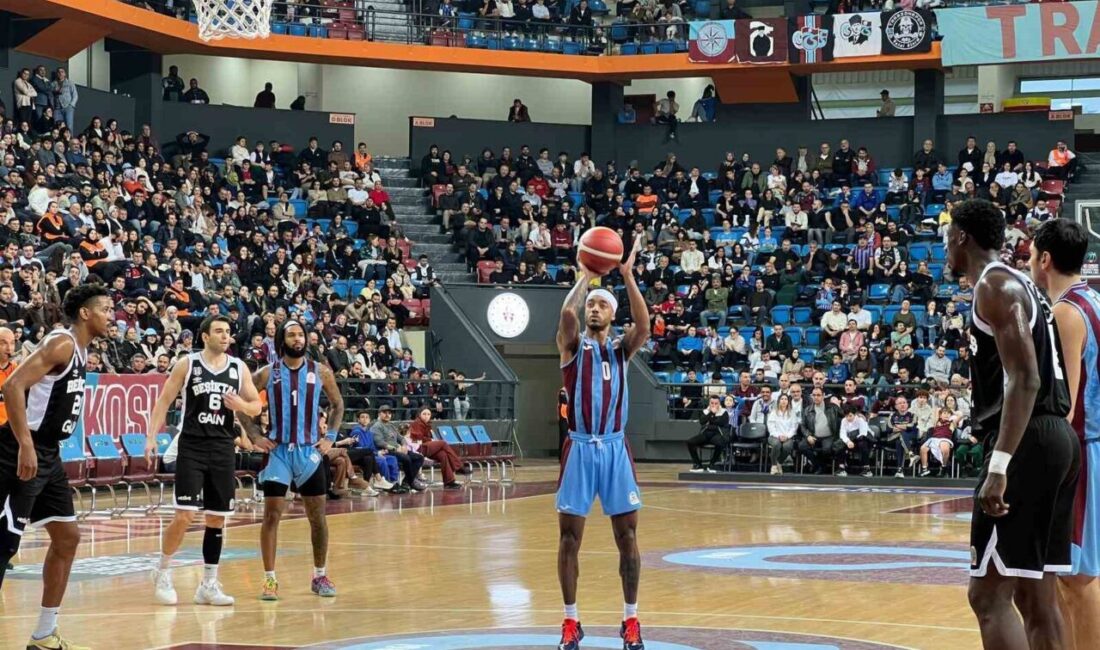 Trabzonspor, Basketbol Süper Ligi’nde Beşiktaş’a 98-84 Yenilerek 8. Haftayı Kaybederken Trabzonspor, Türkiye Sigorta Basketbol Süper Ligi'nin 8. haftasında Beşiktaş Gain