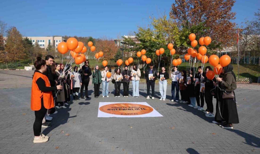 Düzce Üniversitesi’nde Kadına Yönelik Şiddete Karşı Farkındalık Etkinliği Düzenlendi Düzce Üniversitesi Genç KADEM Topluluğu, 25 Kasım Kadına Yönelik Şiddete