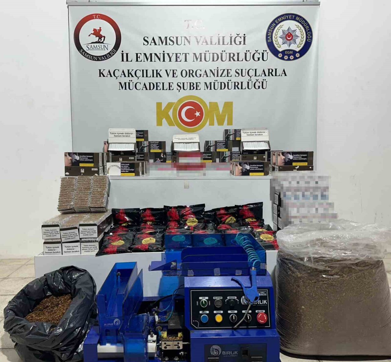 Samsun’da Elektronik Sigara ve Tütün Kaçakçılığına Yönelik Operasyon: 6 Kişi Gözaltında