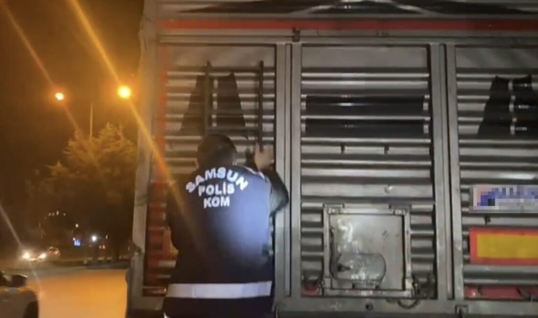 Samsun’da Durdurulan Tırda 215 Kilo Kaçak Tütün Yakalandı Samsun’un İlkadım ilçesinde, polis KOM Şube Müdürlüğü tarafından durdurulan bir