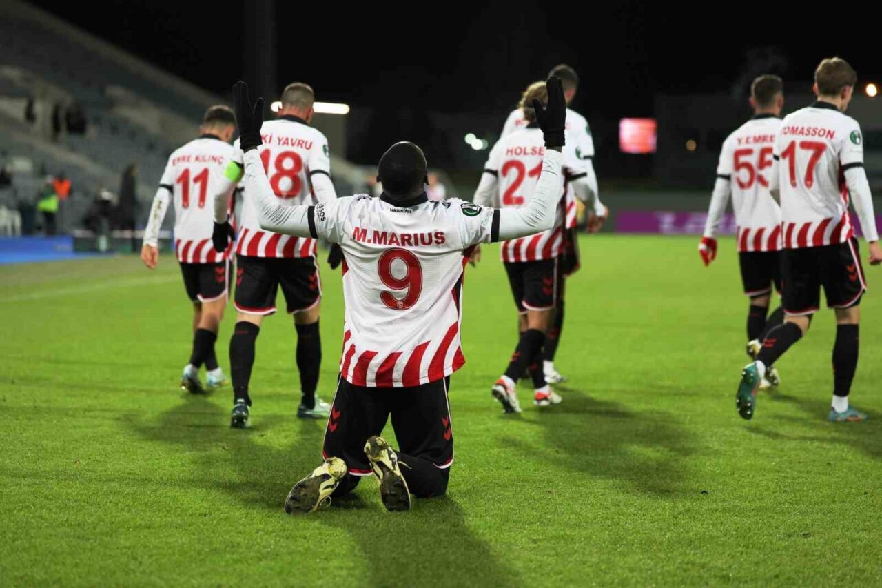 UEFA Konferans Ligi 4. hafta mücadelesinde Samsunspor, İzlanda'nın Breidablik takımıyla