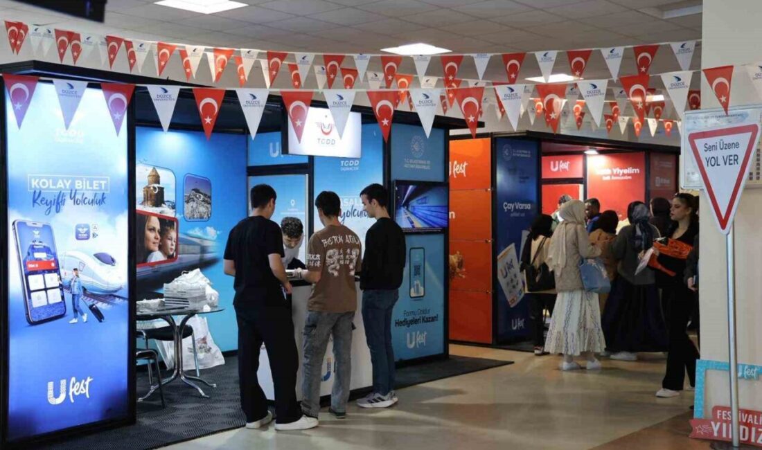 Ulaştırma ve Altyapı Bakanlığı’nın düzenlediği Ufest Gençlik Festivali, Düzce Üniversitesi’nde başladı. Ulaştırma ve Altyapı Bakanlığı’nın düzenlediği Ufest Gençlik Festivali, Düzce Üniversitesi’nde