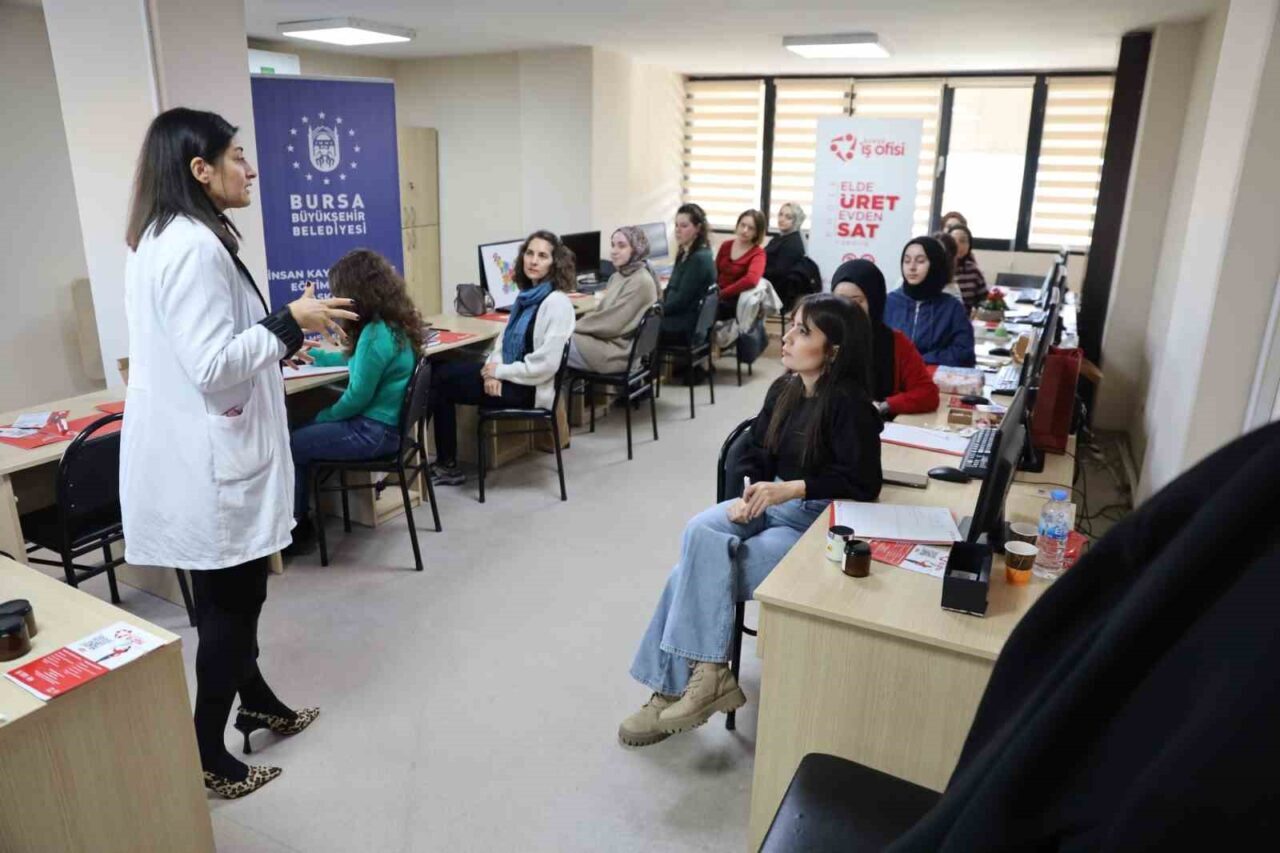 Bursa Büyükşehir Belediyesi, kadınların ekonomik gücünü artırmak için ‘Elde Üret