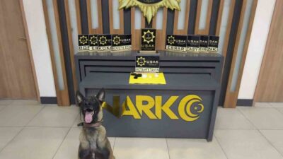 Uşak’ta narkotik ekipleri, "Uyuşturucu Madde Ticareti" kapsamında durdurulan iki otomobilde