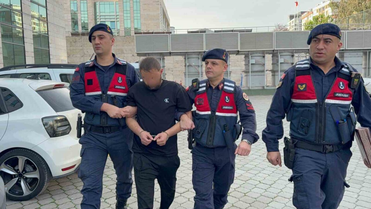 Samsun'un Tekkeköy ilçesinde yapılan jandarma operasyonunda Y.D. isimli 38 yaşındaki