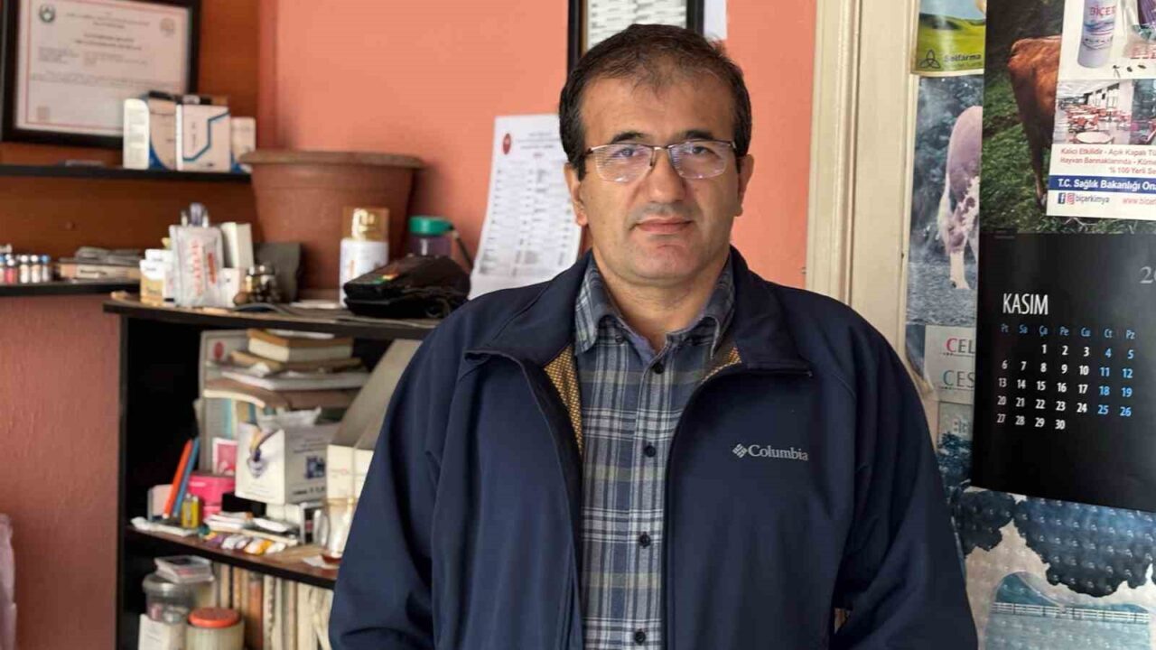 Bolu'da 'deli dana' hastalığı tespit edilen Z.A. tedavi altındayken, veteriner