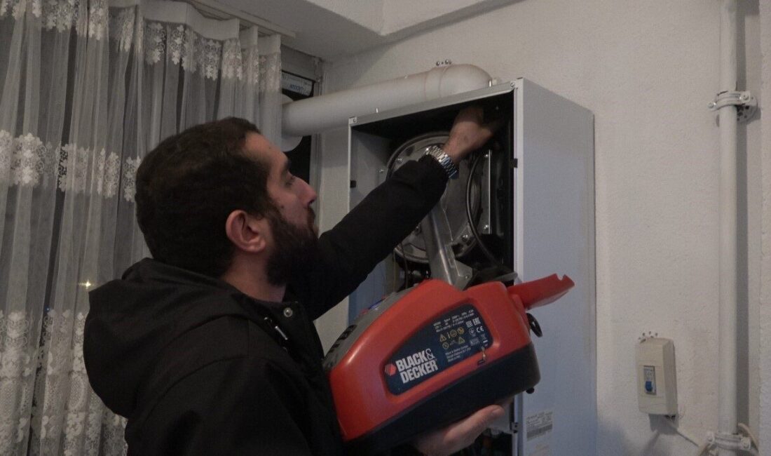 Makine Mühendisi İbrahim Tunç, doğalgaz kullanımının arttığı kış aylarında kombi