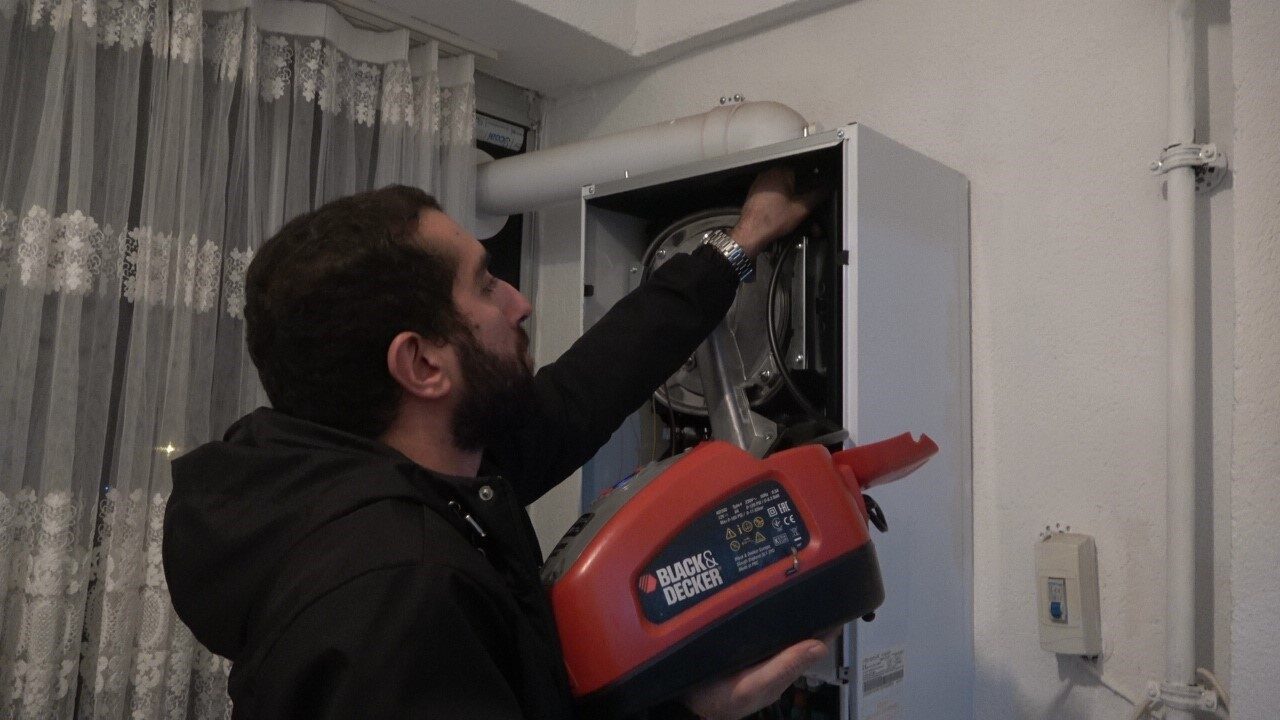 Makine Mühendisi İbrahim Tunç, doğalgaz kullanımının arttığı kış aylarında kombi