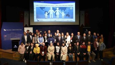 Düzce Üniversitesi'nde düzenlenen "Farklı Coğrafyalarda Aile Yapısı ve Risk Faktörleriyle