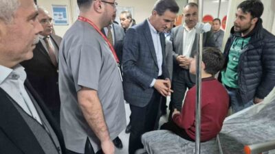 Gümüşhane Valisi Aydın Baruş, gıda zehirlenmesi şüphesiyle hastaneye kaldırılan 29