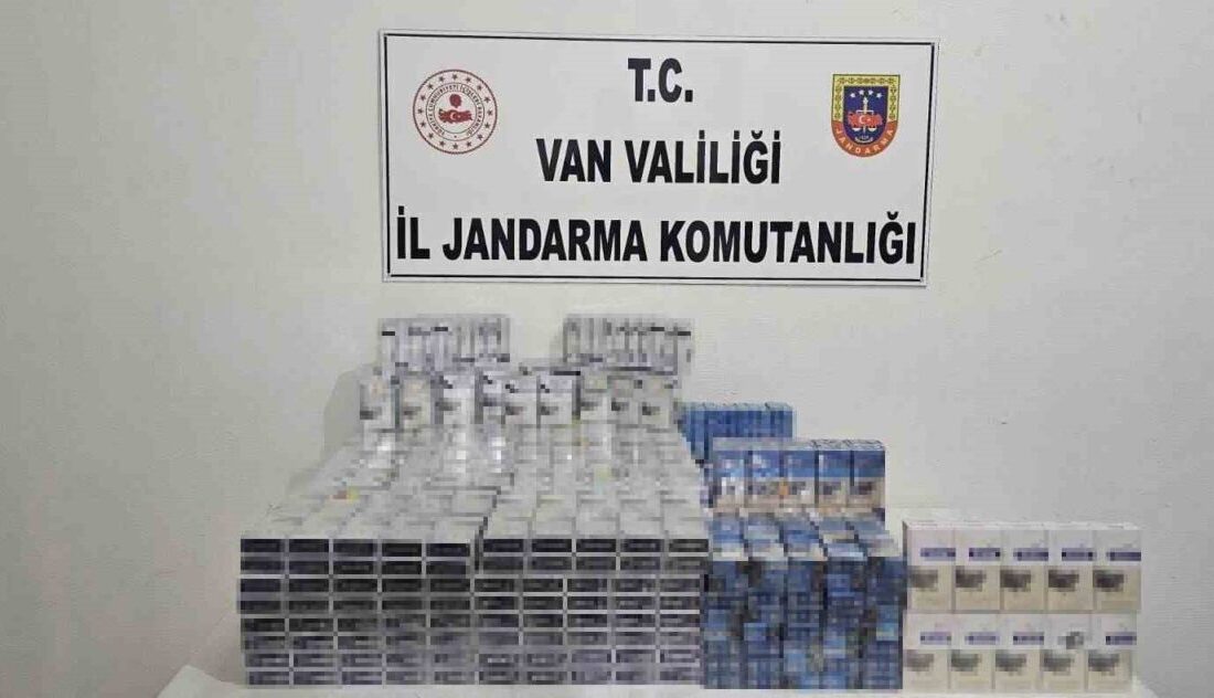 Van İpekyolu'nda jandarma ekipleri, yol kontrolü sırasında iki araçta 2