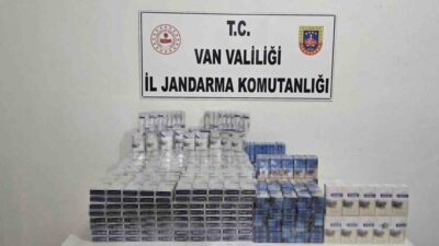 Van İpekyolu'nda jandarma ekipleri, yol kontrolü sırasında iki araçta 2
