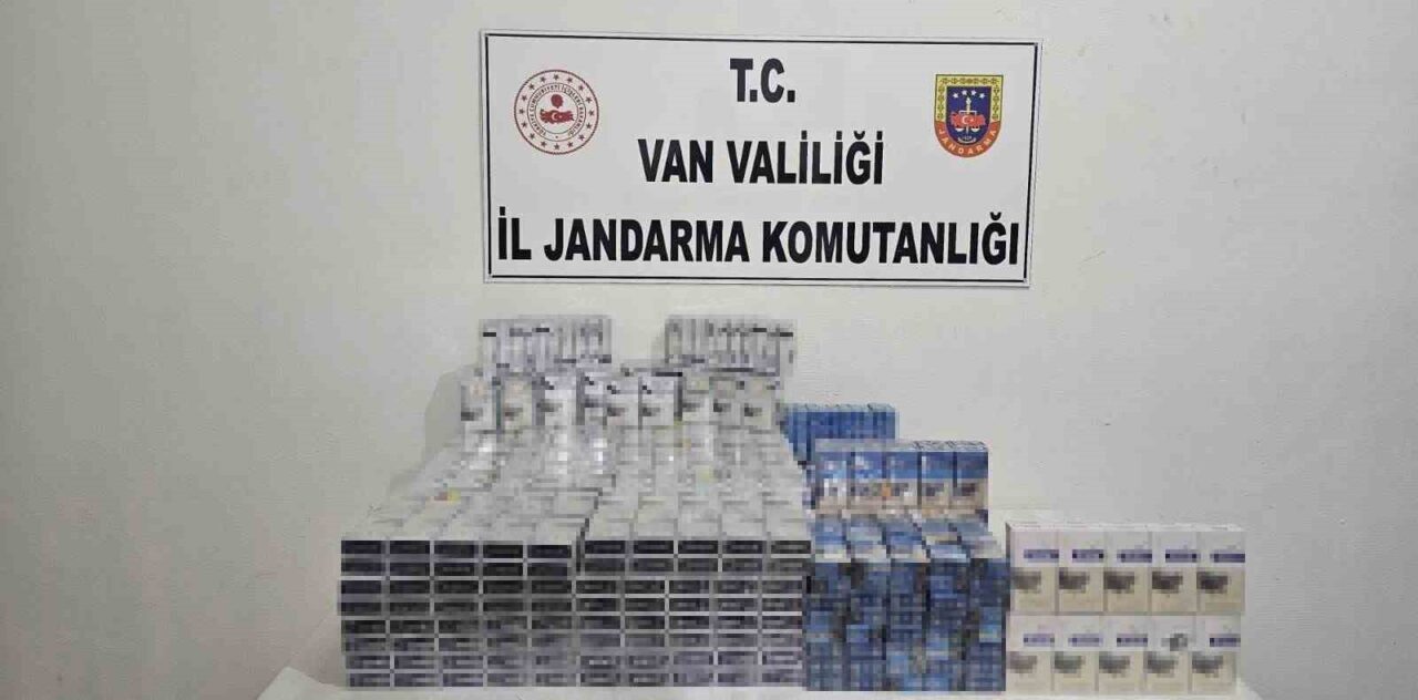 Van İpekyolu'nda jandarma ekipleri, yol kontrolü sırasında iki araçta 2