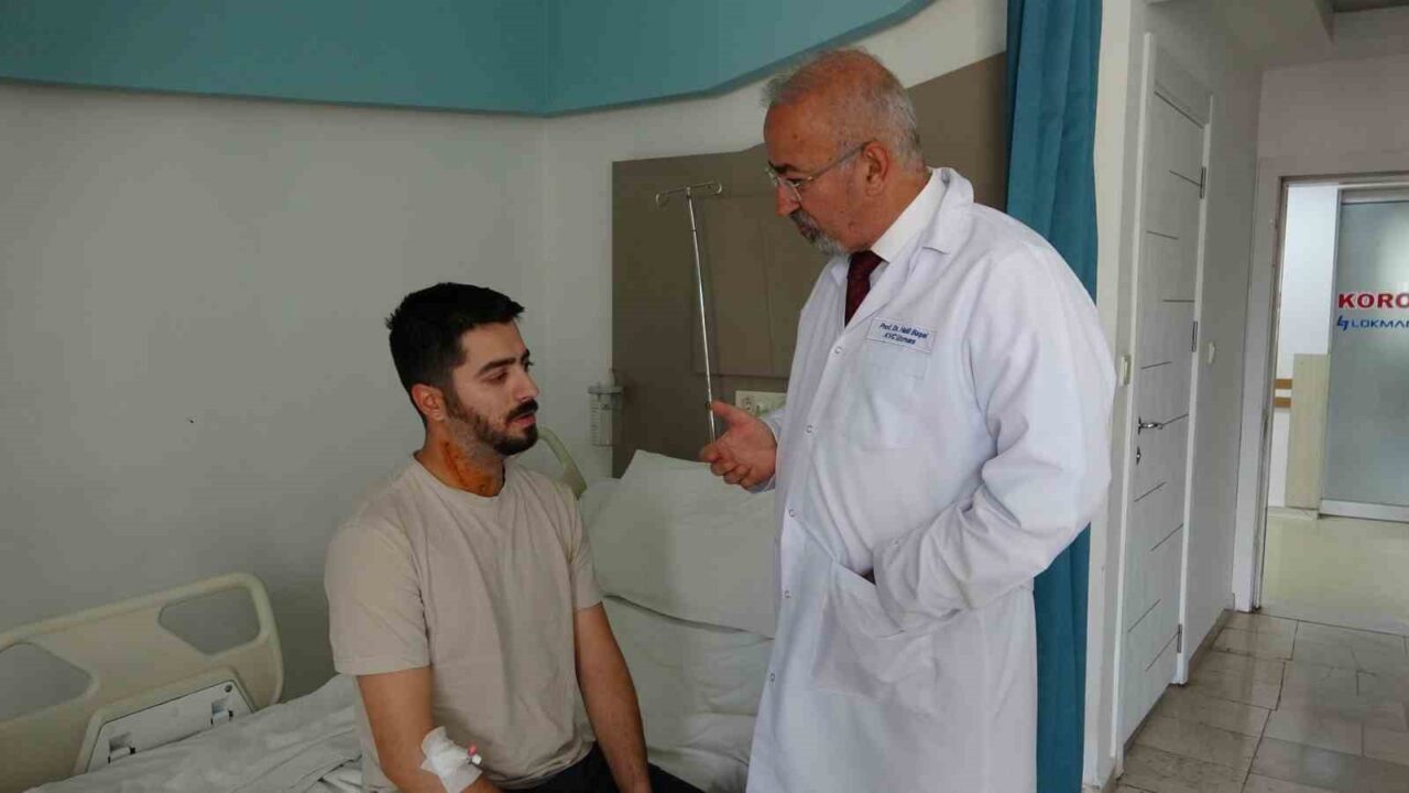 Prof. Dr. Halil Başel, Lokman Hekim Van Hastanesi'nde, Türkiye’nin çeşitli