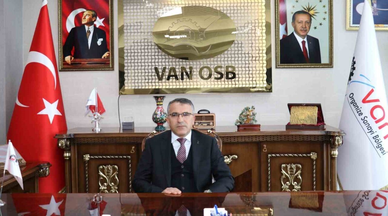 Van Organize Sanayi Bölgesi Başkanı Memet Aslan, bölgede enerji maliyetlerini