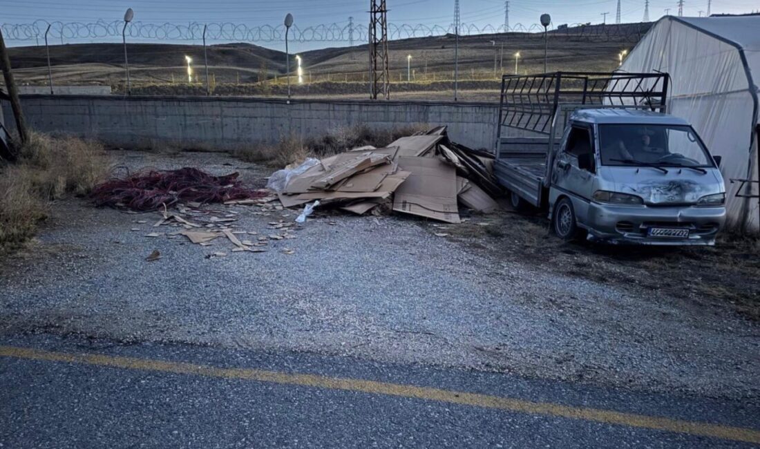 Van'ın Edremit ilçesinde, VASKİ'ye ait güneş enerji panellerinin kablolarını çalan