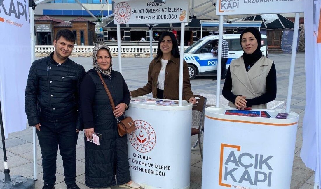 Erzurum Valiliği Açık Kapı Şube Müdürlüğü, Ekim ve Kasım aylarında