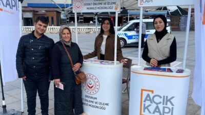 Erzurum Valiliği Açık Kapı Şube Müdürlüğü, Ekim ve Kasım aylarında