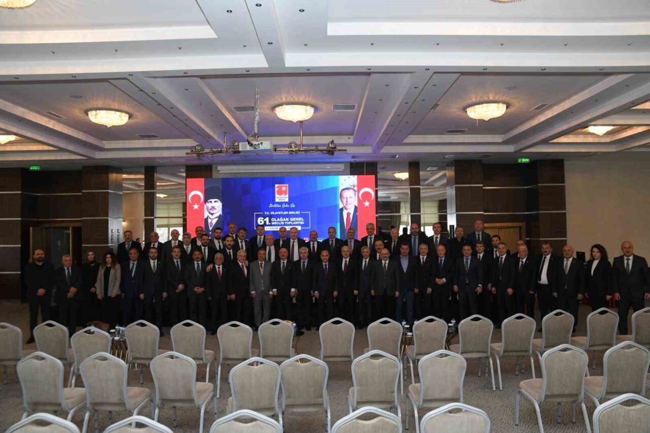 Bilecik Valisi Faik Oktay Sözer, Gölbaşı'nda düzenlenen Vilayetler Birliği 61.