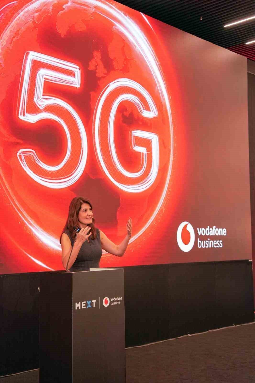 Vodafone Business, 5G Özel Mobil Şebekesini MEXT Teknoloji Merkezi'nde akıllı