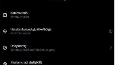 Sosyal medya platformu X’in yeni güncellemesi, kullanıcıların hesaplarının konumlarını ve