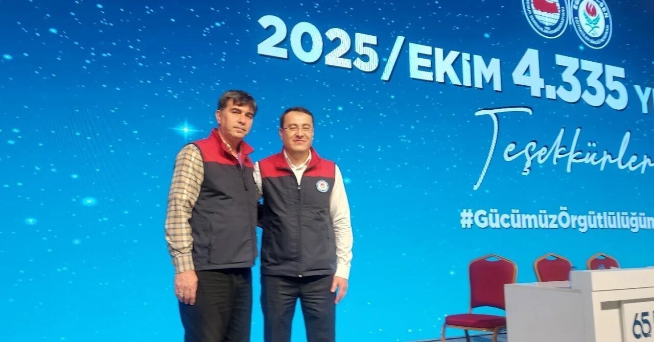 Eğitim-Bir-Sen Manisa 1 No'lu Şube Başkanı Ahmet Yasav, Antalya'da gerçekleşen