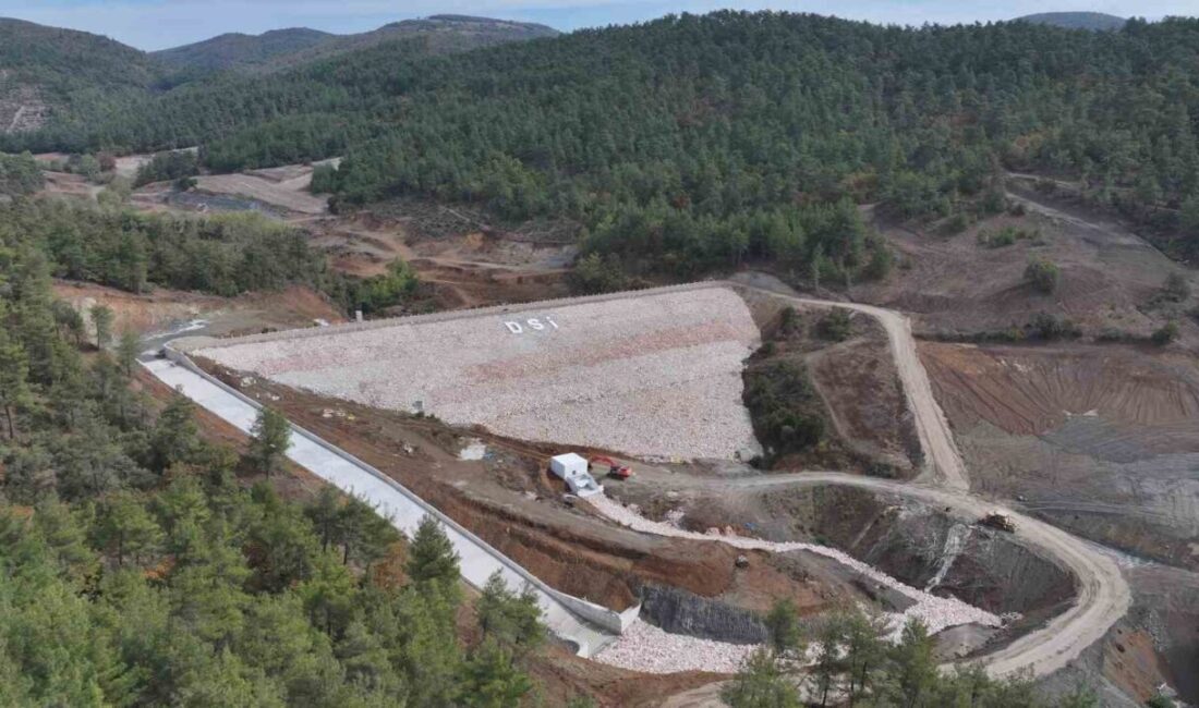 Çanakkale’nin Çan ilçesinde tarımsal sulama amacıyla yapılan Yaykın Göleti tamamlandı.