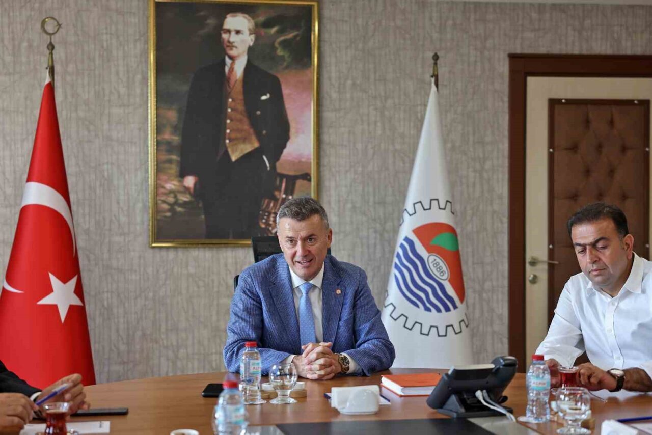 Mersin, Adana ve Antalya'nın önde gelen sektör temsilcileri, Yeni Hal