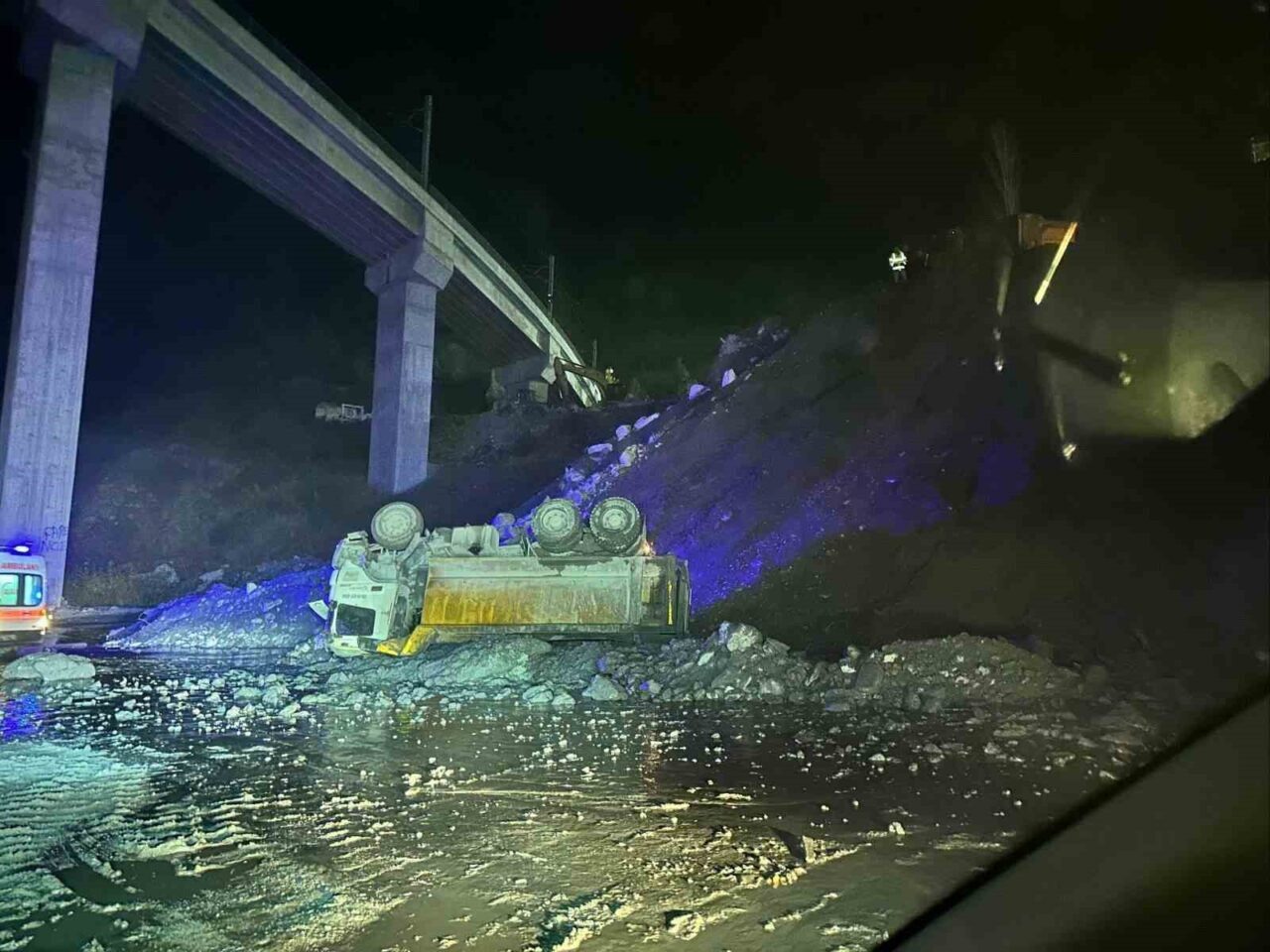 Bilecik’te Yüksek Hızlı Tren şantiyesindeki bir kazada, Ahmet Anbar (51)