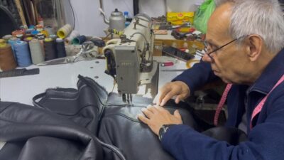 Muratlı'da 50 yılı aşkın deneyime sahip Fatih Hazman, soğuk havalarda