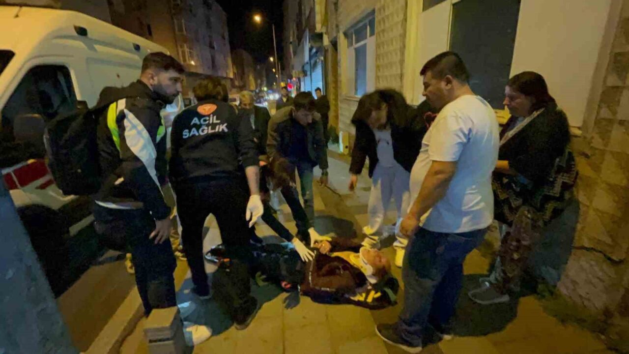 Tekirdağ Çorlu'da, alkollü İ.İ., gece yarısı yolda yürürken A.M.Y. yönetimindeki