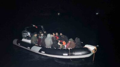 Muğla'nın Fethiye açıklarında, Sahil Güvenlik ekipleri tarafından Yunan unsurlarınca geri