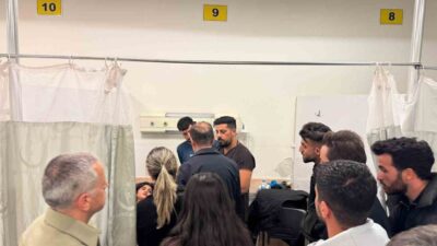 Adıyaman'ın Besni ilçesinde KYK yurtlarında kalan yaklaşık 50 öğrenci, akşam