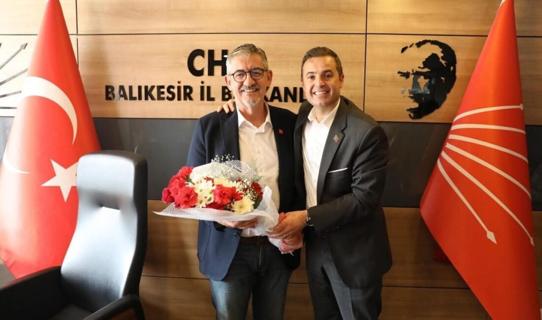 Balıkesir Büyükşehir Belediye Başkanı Ahmet Akın ve CHP İl Başkanı