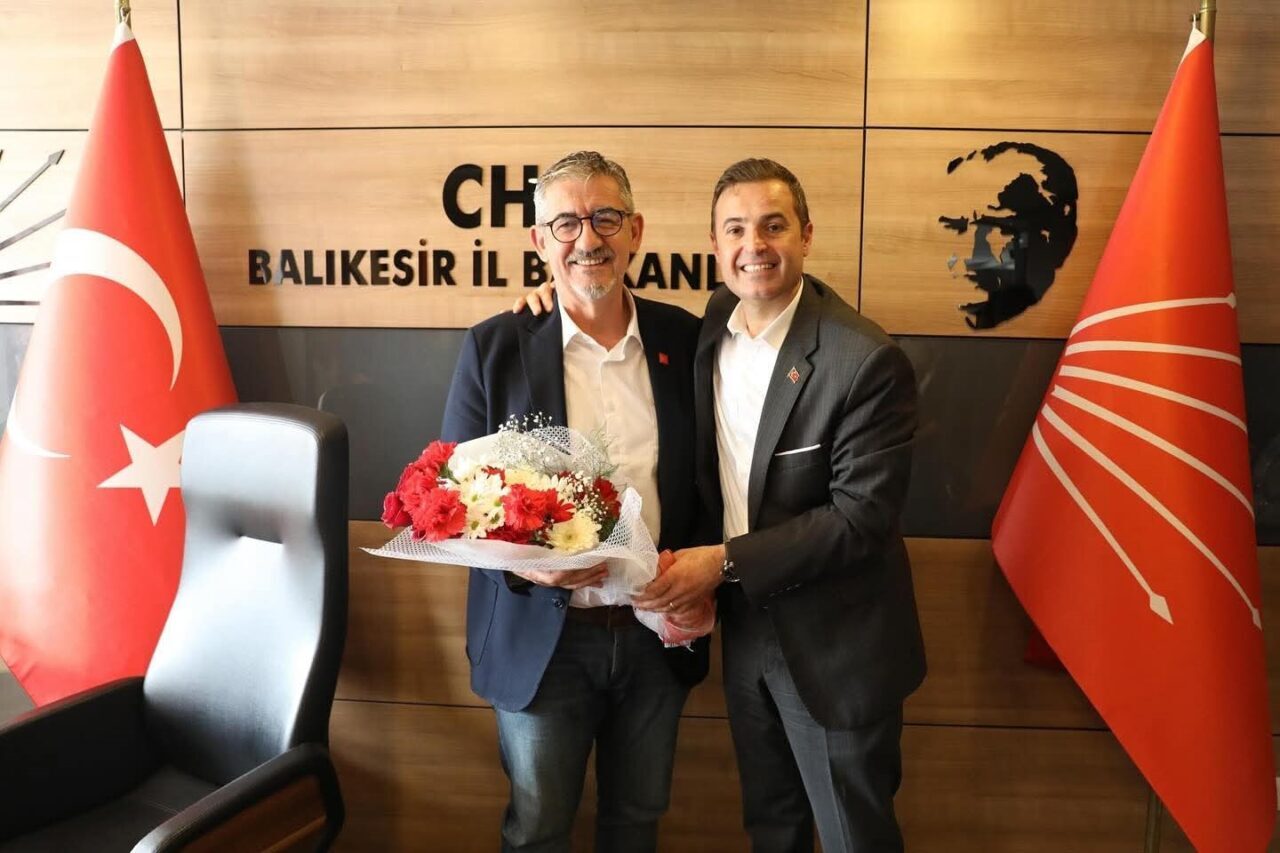 Balıkesir Büyükşehir Belediye Başkanı Ahmet Akın ve CHP İl Başkanı